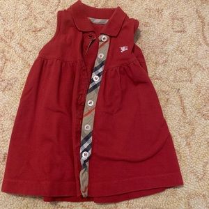 Burberry infant sleeveless dress